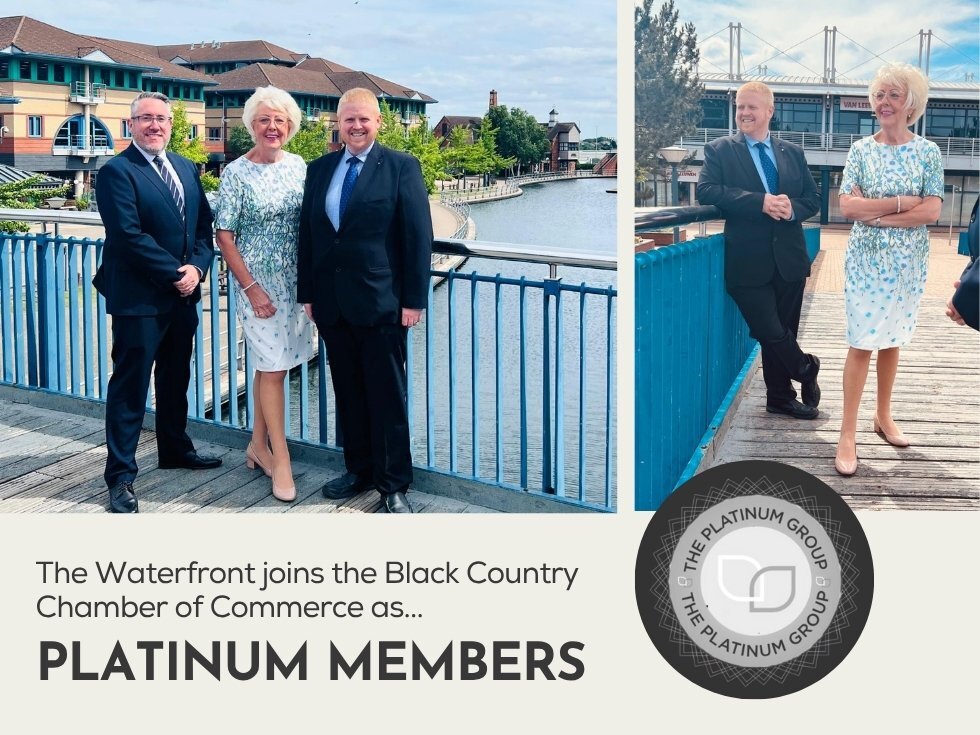 The Waterfront Joins the Black Country Chamber of Commerce as Platinum Members