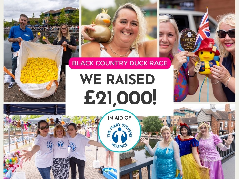 Waterfront Duck Race Raises £21,000 for Mary Stevens Hospice